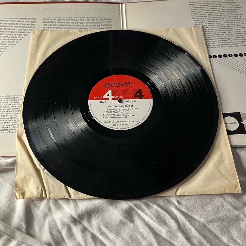 Tango Vinyl Record - Picture 3 of 4